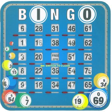 Bingo Shutterboard 1-75