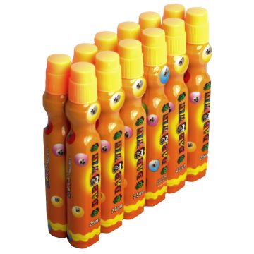 Dozen 25ml Orange Slimline Bingo Dabber Markers