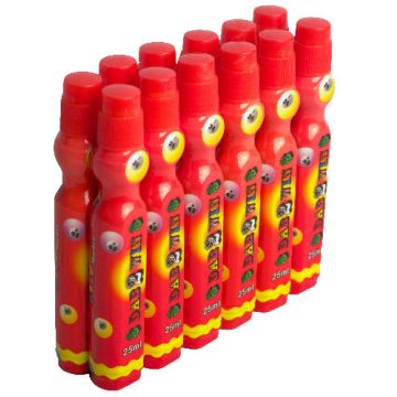 Dozen 25ml Red Slimline Bingo Dabber Markers