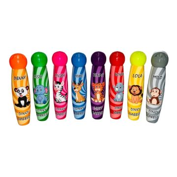 Dinky Dabbers 8 pack - 12ml Animal Themed Dabbers