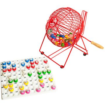Bingo Cage, Check-tray & Balls