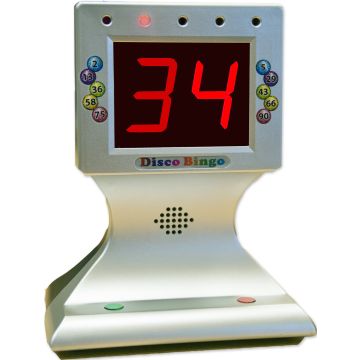 Disco Bingo Electronic Bingo Machine Music & Lights