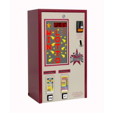 Double Column Pull Tab Lottery Machine