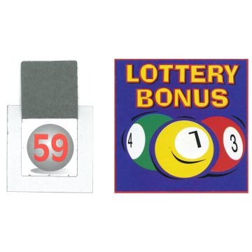 Lottery Bonus Ball Tickets 1-59