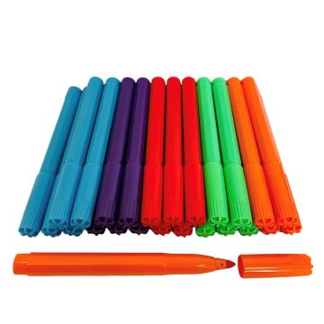 25 Rainbow Felts Bingo Markers