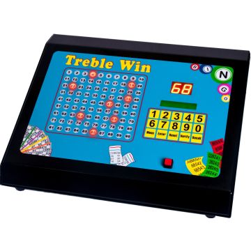 Treble Win Electronic Bingo Raffle Tote Machine