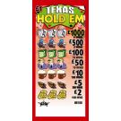 Texas Hold Em £1 Pull Tab Lottery Ticket