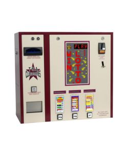 Triple Column with Note Acceptor PAYG Pull Tab Lottery Machine