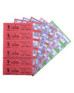 Jumbo Bingo Tickets - 1500 Stück 8-seitige Spiele  Produktbild-Vorschau 3