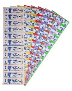 12000 7 Game 12 to View Bingo Ticket Books