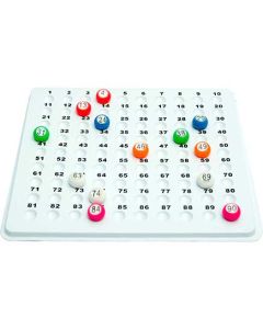 Recessed Check Tray for 18mm Bingo Balls